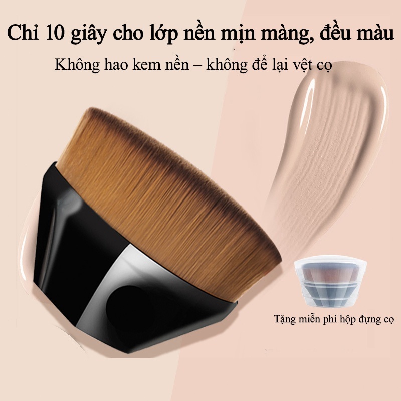 Cọ nền số 55 cọ trang điểm lông mềm Cọ Trang Điểm Tán Nền / Kem Che Khuyết Điểm Chuyên Nghiệp dụng cho mặt diện tích lớn