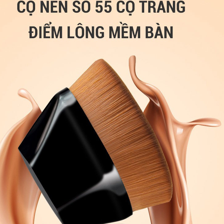 Cọ nền số 55 cọ trang điểm lông mềm Cọ Trang Điểm Tán Nền / Kem Che Khuyết Điểm Chuyên Nghiệp dụng cho mặt diện tích lớn