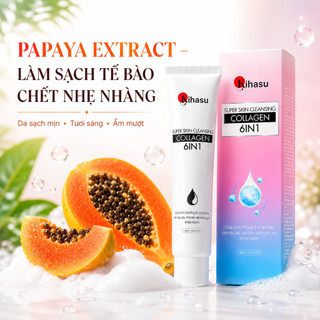 Sữa Rửa Mặt KIHASU Collagen Làm Sạch Dịu Nhẹ, Cấp Ẩm Cho Da Khô Và Nhạy Cảm 100ml