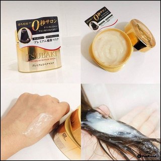 MẶT NẠ TÓC TSUBAKI PREMIUM EX – Phục hồi tóc hư tổn, cho tóc mềm mượt chuẩn salon