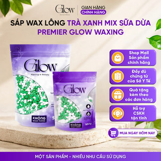 Sáp Wax Lông Trà Xanh Mix Sữa Dừa Premium Siêu Bám Lông Chuyên Dùng Wax Nách, Bikini GLOWWAXING
