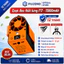 Quạt Đeo Thắt Lưng FUJIKO F17/F13/F18: Quạt Điều Hòa Mini Pin Khủng Gió Phản Lực Mạnh