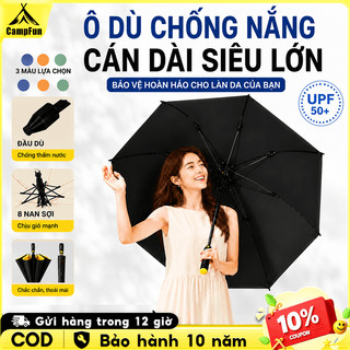 Ô dù tự động xếp gọn - Dù gấp chống nắng UPF50+ khung gia cố chống gió cỡ lớn