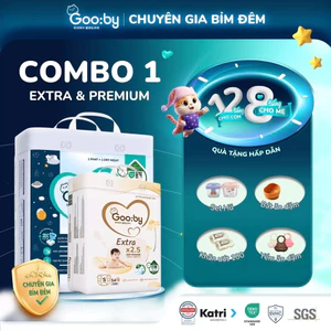Tã Bỉm Gooby Extra, Gooby Premium Đêm, Ngày Cho Bé, Chính hãng, Size NB, S, M, L, XL, XXL