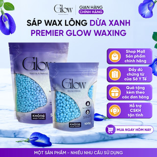 Sáp Wax Lông Dừa Xanh GLOWWAXING Bám Lông Tốt Chuyên Dùng Wax Nách, Bikini CHE TÊN