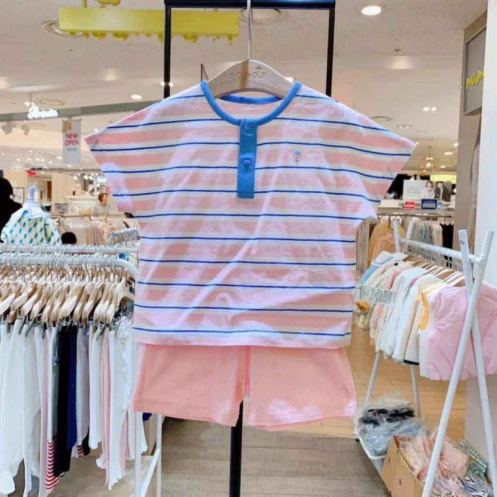 Bộ cộc moimoln chất cotton mềm mát (dư xịn và nối truyền )