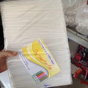 Ống hút phi 8, 12 bọc từng cái, Ống hút màng sinh tố, ống hút trân châu