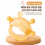Gặm nướu silicon thiết kế như đầu núm ti, giúp bé giảm ngứa nướu lợi khi mọc răng, đồ chơi gặm nướu (tặng kèm hộp đựng)