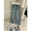 TRIANGLE - Hot Jeans chuẩn tag Wgwe (Cân nhắc kỹ, return is not welcomed) Quần jeans ống suông rộng style Hàn dễ mặc
