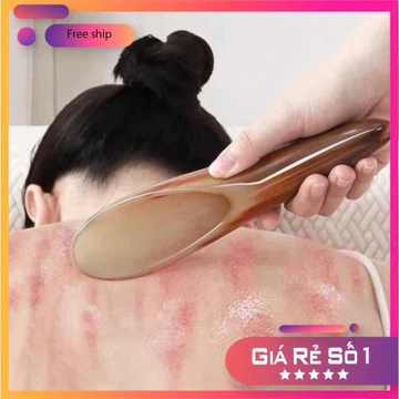 Dụng Cụ Cạo Gió, Day Ấn Huyệt Sừng Trâu Tự Nhiên Massage, Dụng Cụ Diện Chẩn Chuyên Dụng Dành Cho Dưỡng Sinh O106