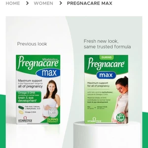 Vitamin tổng hợp Bầu Pregnacare Max 84 viên giúp mẹ bầu khỏe, không thiếu máu, đỡ nghén