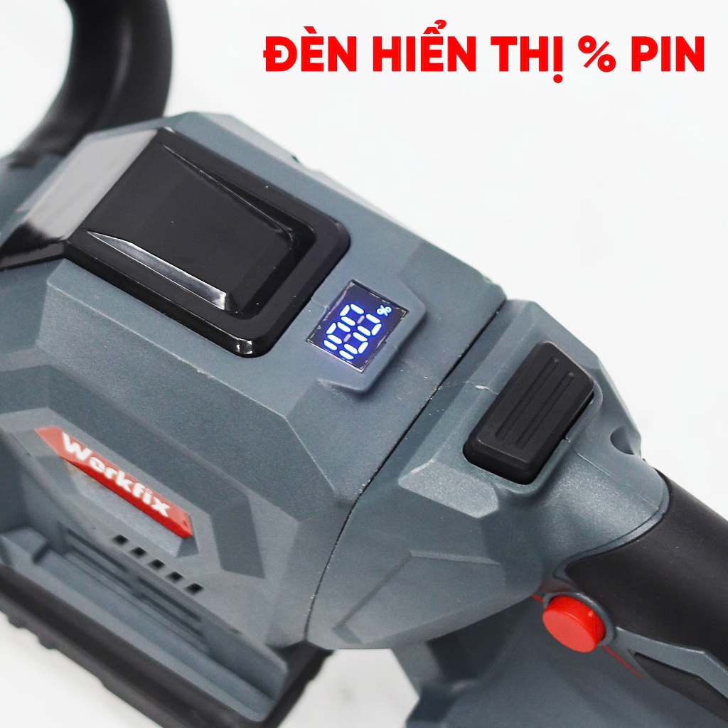 Máy cắt tỉa hàng rào cây cảnh WORKFIX WF-HT560BL - Động Cơ Dây Đồng - Chiều Dài Lưỡi Căt 56CM