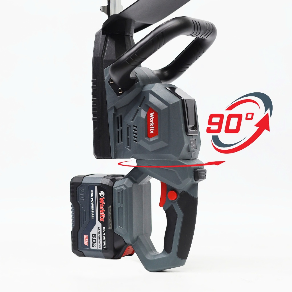 Máy Cắt Tỉa Hàng Rào Cây Cảnh WF-HT560BL Workfix, Lõi Đồng 100% - Công Suất 3000w - Tặng Mắt Kinh Và Gằng Tay