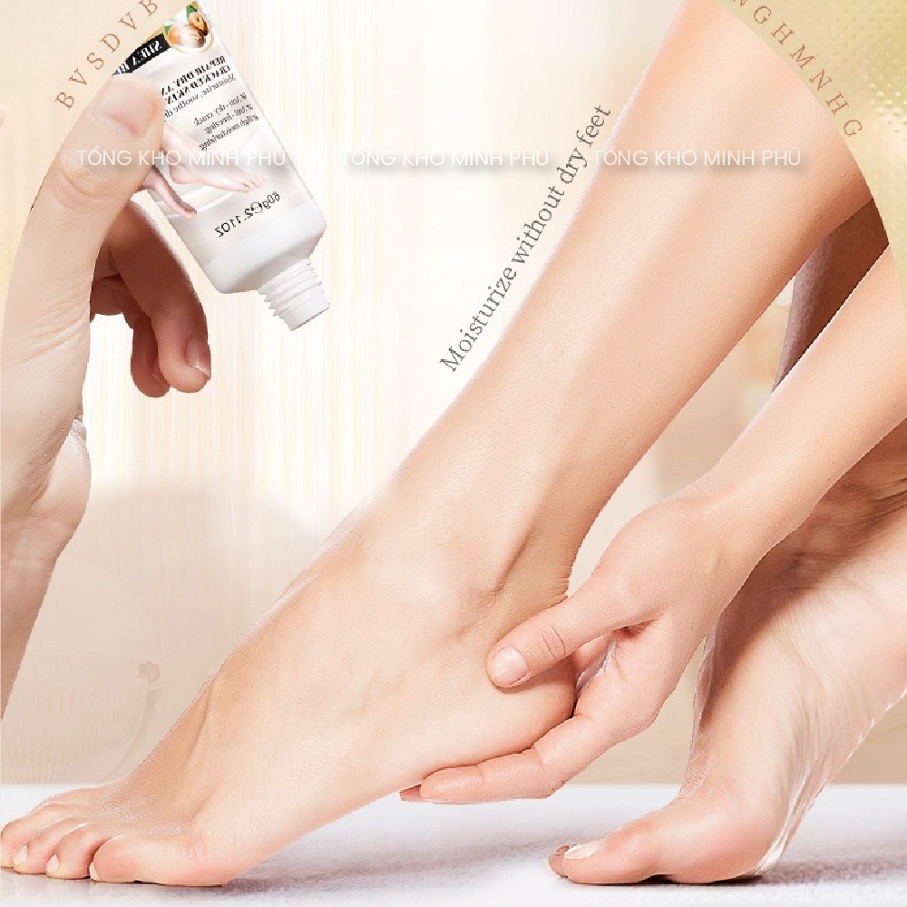 Kem dưỡng gót chân nứt nẻ chai sần– Dưỡng ẩm sâu phục hồi da chân khô ráp giảm nứt nẻ và chai cứng (60g)