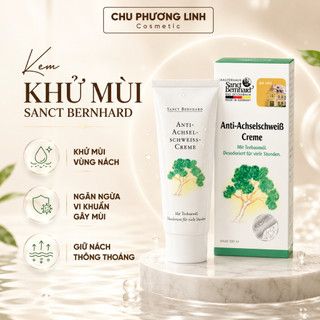 Kem khử hôi nách,hôi chân thảo mộc Sanct Bernhard MP1492 - Kiểm Soát Mùi, Mồ Hôi, Ngăn Ngừa Vi Khuẩn