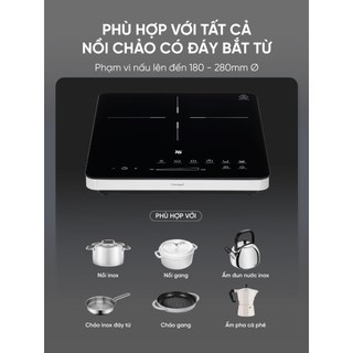 HCM Bếp Từ Đơn WMF KULT X Công Suất 2100W, Bếp điện từ đơn thiết kế sang trọng GermanySnT 30004