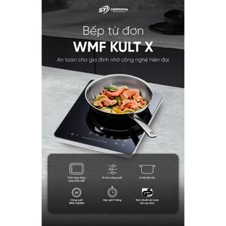 HCM Bếp Từ Đơn WMF KULT X Công Suất 2100W, Bếp điện từ đơn thiết kế sang trọng GermanySnT 30004