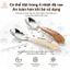 Thìa chất liệu Inox 316 cho bé tập ăn dặm,Muỗng cán nhựa bằng inox không rỉ