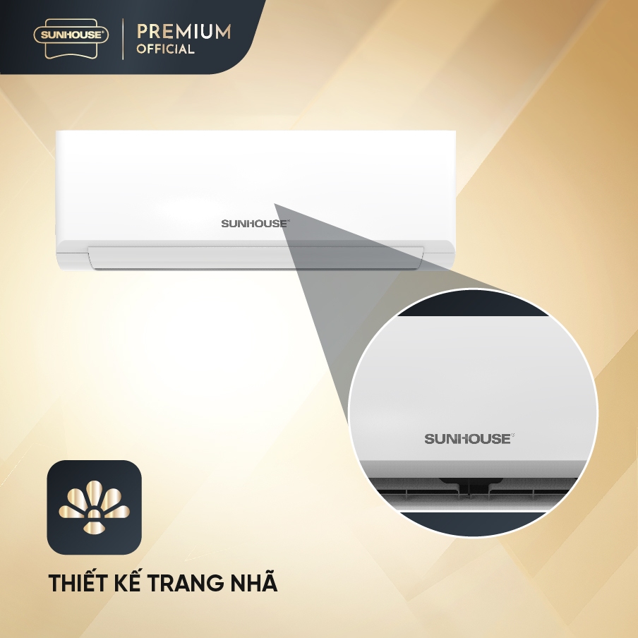 [LẮP ĐẶT TOÀN QUỐC] Điều hòa không khí Sunhouse 12000 BTU 1 chiều SHR- AW12C420
