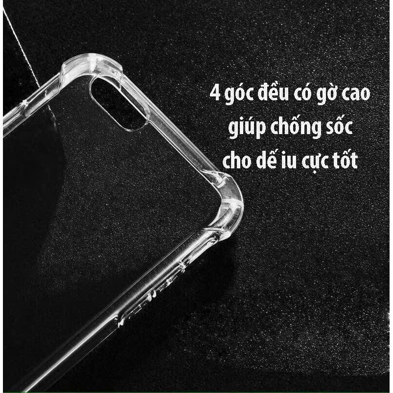Ốp Lưng Chống Sốc Điện Thoại TPU Dẻo Bảo Vệ Toàn Diện Chống Va Đập Chống Trầy Xước Ôm Máy