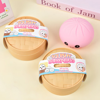 Bánh Bao Mochi Squishy Túi Mù Mini Cute – Đồ Chơi Bánh Bao Màn Thầu Mềm Mịn Giảm Stress Nhiều Màu Sắc Đáng Yêu