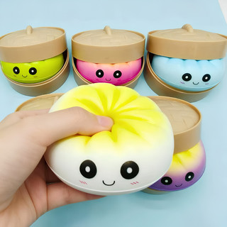 Bánh Bao Mochi Squishy Túi Mù Mini Cute – Đồ Chơi Bánh Bao Màn Thầu Mềm Mịn Giảm Stress Nhiều Màu Sắc Đáng Yêu