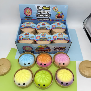 Bánh Bao Mochi Squishy Túi Mù Mini Cute – Đồ Chơi Bánh Bao Màn Thầu Mềm Mịn Giảm Stress Nhiều Màu Sắc Đáng Yêu