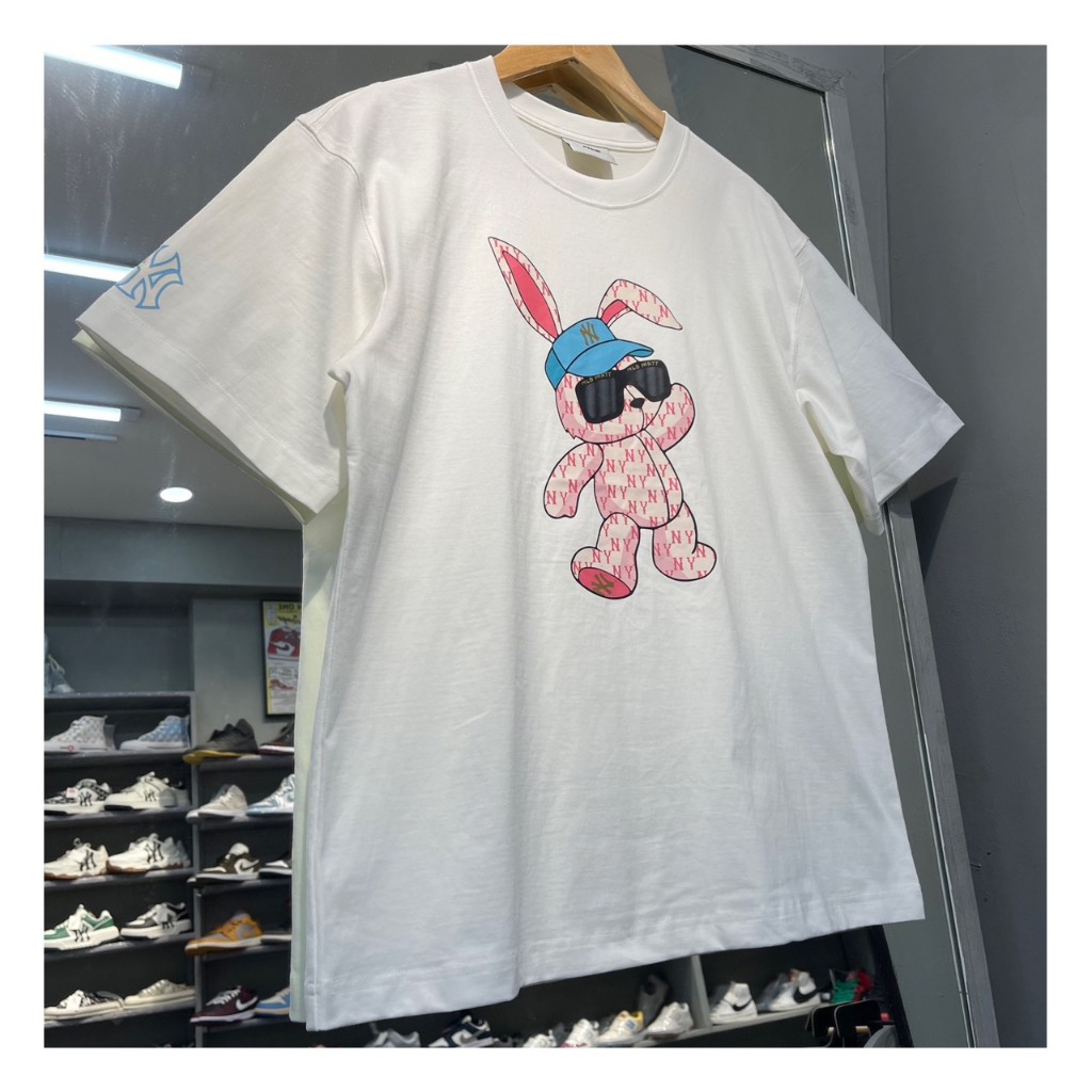 [CHÍNH HÃNG] ÁO THUN MLB RABBIT SHORT SLEEVE NY YANKEES (3ATSQ0131-50BKS) 🔥