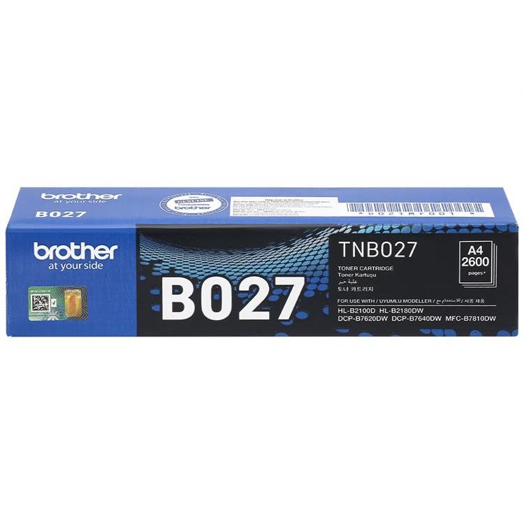 Mực in laser TNB027 dành cho máy in Brother B2100d/B2180dw, B7620DW/B7640dw, B7810dw
