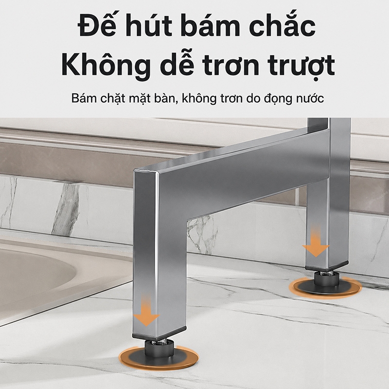 Lifinity Kệ Bồn Rửa Chén Inox 2 Tầng Đa Năng Có Khay Dao Thớt Giá Úp Ly Chén Bát