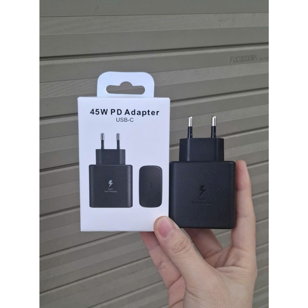 Củ Sạc 45W PD Fast Charging USB-C Kèm Cáp Type C Sạc Nhanh Ổn Định Cho Điện Thoại Và Tablet