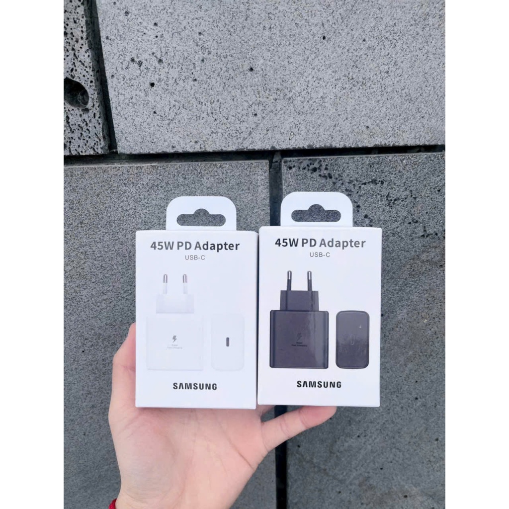 Củ Sạc 45W PD Fast Charging USB-C Kèm Cáp Type C Sạc Nhanh Ổn Định Cho Điện Thoại Và Tablet