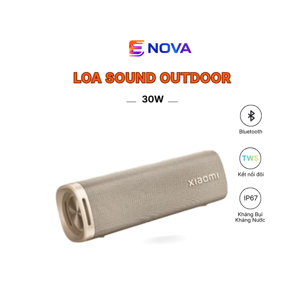 Loa Bluetooth Kháng Nước Kháng Bụi Kết Nối Loa Đôi Âm Thanh Chân Thực Công suất 30W Dung lượng Pin khủng