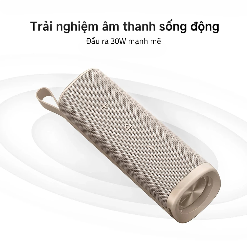 Loa Bluetooth Kháng Nước Kháng Bụi Kết Nối Loa Đôi Âm Thanh Chân Thực Công suất 30W Dung lượng Pin khủng