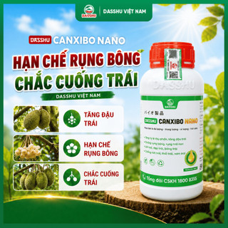 DASSHU CANXIBO NANO - Hỗ Trợ Cứng Cây, Chắc Trái, Hạn Chế Chống Rụng Quả Thay Thế NPK 500ML