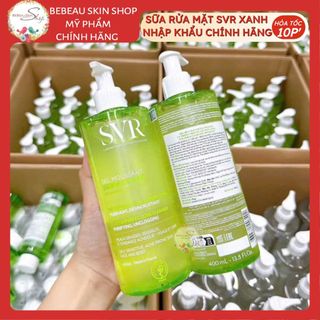 Sữa Rửa Mặt SVR Cho Da Dầu Mụn - SVR Sebiaclear Gel Moussant 400ml Loại Bỏ Tế Bào Da Chết - Bebeau