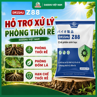 DASSHU Z88 - Phân Bón Sinh Học giúp Hỗ Trợ Hạn Chế Thối Rễ, Phòng Vàng Lá Tăng Sức Đề Kháng Cho cây