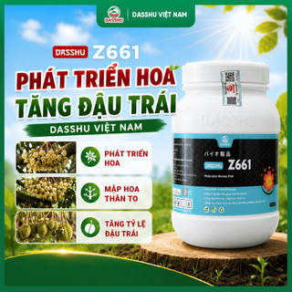 Dasshu Z661 - Phân Bón Cho Cây Ăn Trái, Hỗ Trợ Dưỡng Hoa, Đậu Trái, Nuôi Trái Non Tăng Tỷ Lệ Đậu Trái