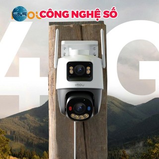 Camera 2 Mắt IMOU Cruiser Dual 2C IPC-S7XCP-6M1TED-EU 6MP Lắp Sim 4G | BH Chính Hãng 2 Năm