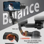 Thiết bị chuyên nghiệp 5 trong 1Gimbal Ổn định chống rung 3 trục chống rung cho điện thoại hỗ trợ quay phim chụp ảnh ch — ảnh 3