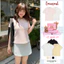 Áo Polo Basic Babytee 𝑩𝒚𝒄𝒂𝒎𝒄𝒂𝒎 Cho Nữ Vải Cá Sấu Cotton Logo Thêu Túi Ngực APN007