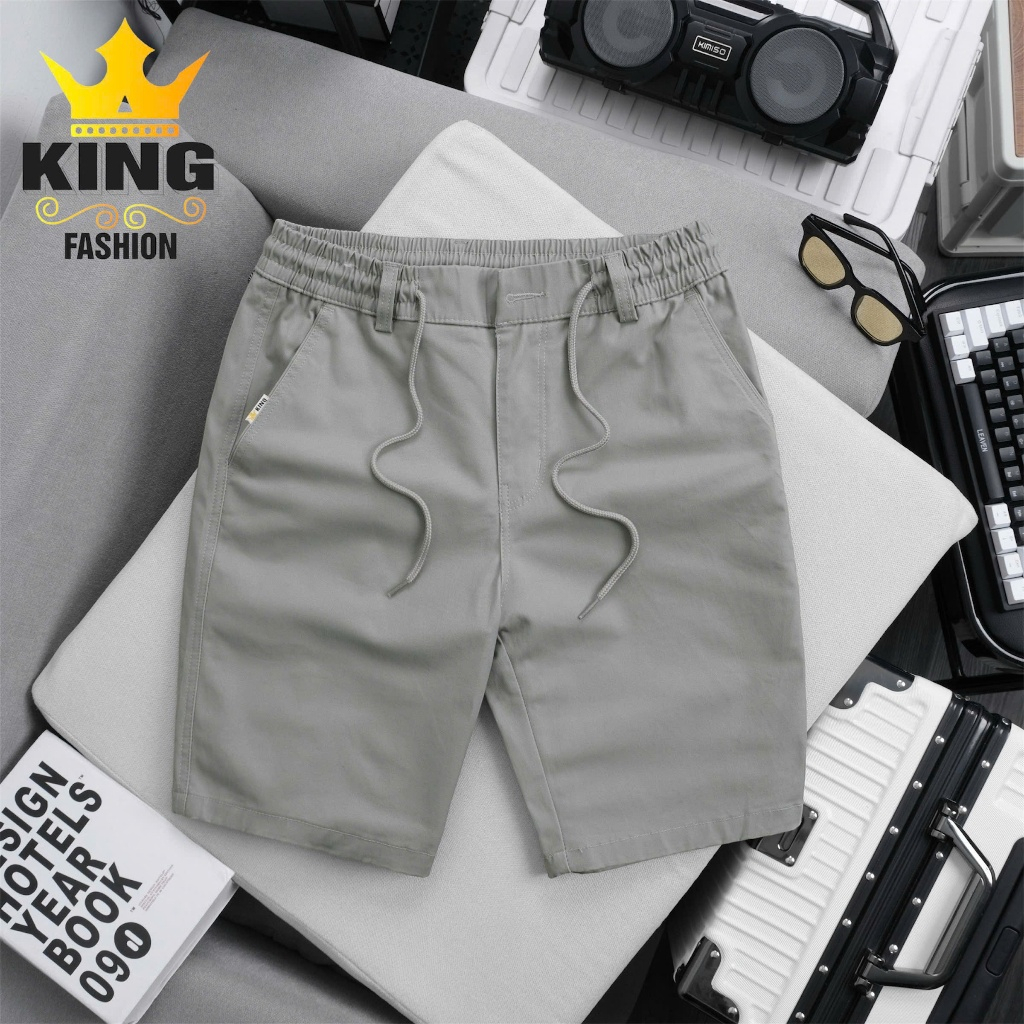 [ HỎA TỐC HCM ] Quần short kaki cao cấp KINGFASHION, quần  nam cao cấp mặc hè thoải mái