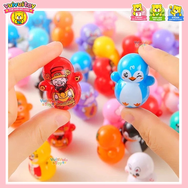 Lật đật mini – Đồ chơi khoa học thú vị cho bé