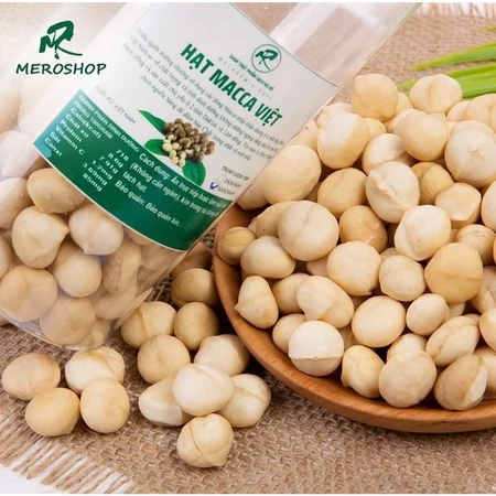 Nhân Macca sấy chín ăn liền