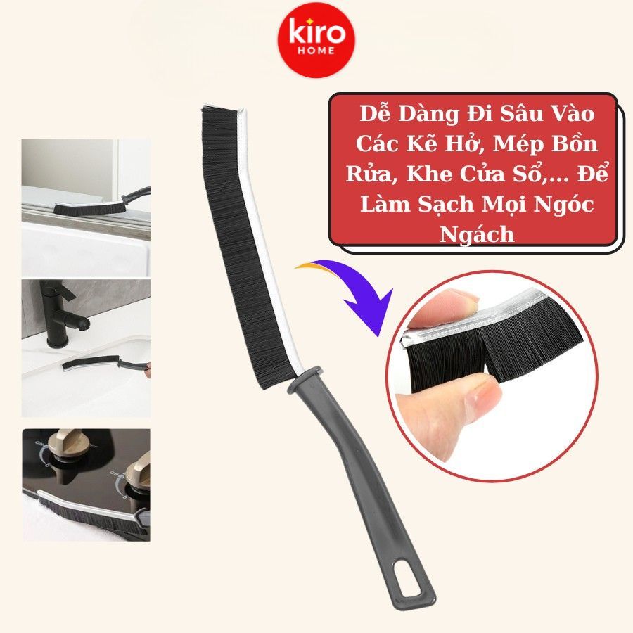 Combo 10 Chổi Quét Bụi Khe Hở Cửa Sổ Khung Cửa, Cây Cọ Rãnh Bếp Đa Năng Làm Sạch Mọi Góc Chết Nhà Cửa