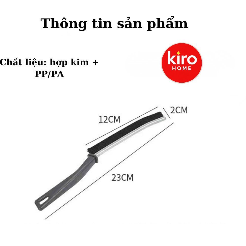 Combo 10 Chổi Quét Bụi Khe Hở Cửa Sổ Khung Cửa, Cây Cọ Rãnh Bếp Đa Năng Làm Sạch Mọi Góc Chết Nhà Cửa