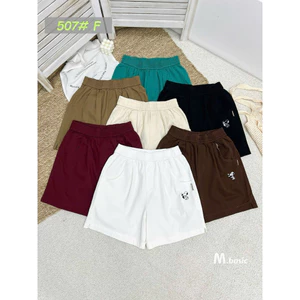 Quần Short Nữ Chất Kaki Thoáng Mát Mềm Mịn, Quần Đùi Nữ Cạp Cao Tôn Dáng Thoải Mái | SANA CLOSET #507