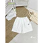 Quần Short Nữ Chất Kaki Thoáng Mát Mềm Mịn, Quần Đùi Nữ Cạp Cao Tôn Dáng Thoải Mái | SANA CLOSET #507