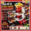 Bãi đỗ xe nhiều tầng có đường ray – Xe cứu hỏa, xe hơi đồ chơi giáo dục cho bé trai quà tặng xe công trình