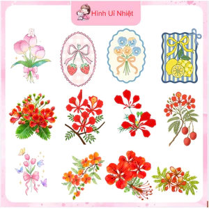 Hình in nhiệt quần áo,ba lô,túi sách,mũ nón,tem mác,...nhiều mẫu nhiều size,ủi tại nhà bằng bàn ủi